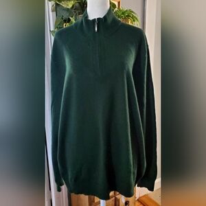 Club Room Forest Green Women's Cowl Neck Sweater
